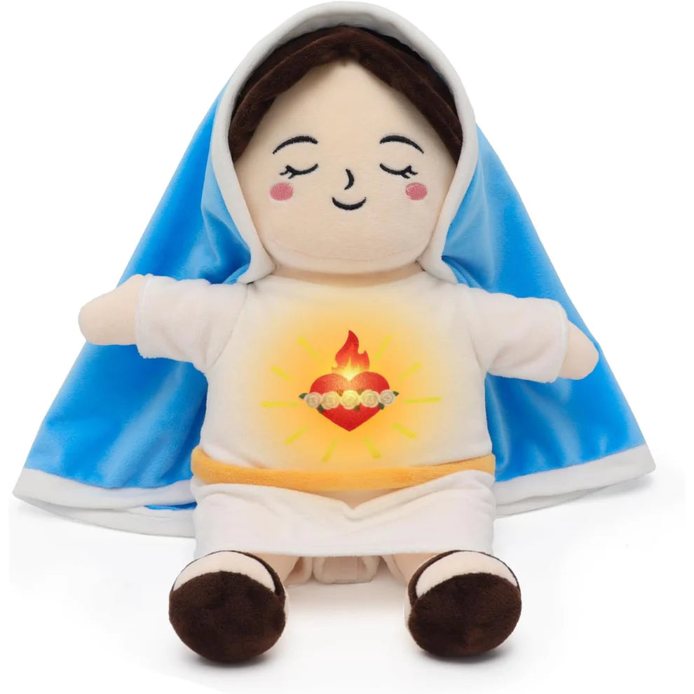 Peluche que respira Virgen Maria